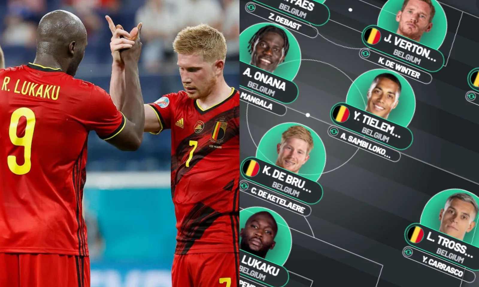 Đội hình dự kiến tuyển Bỉ tại EURO 2024: 