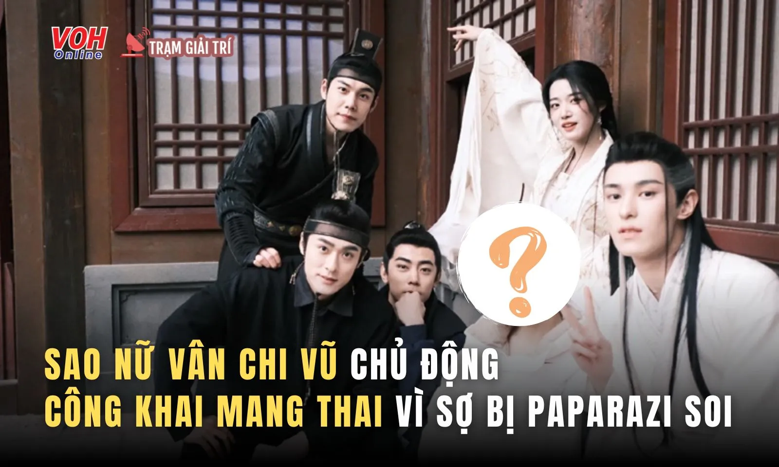 Sao nữ Vân Chi Vũ chủ động công khai mang thai vì sợ bị soi