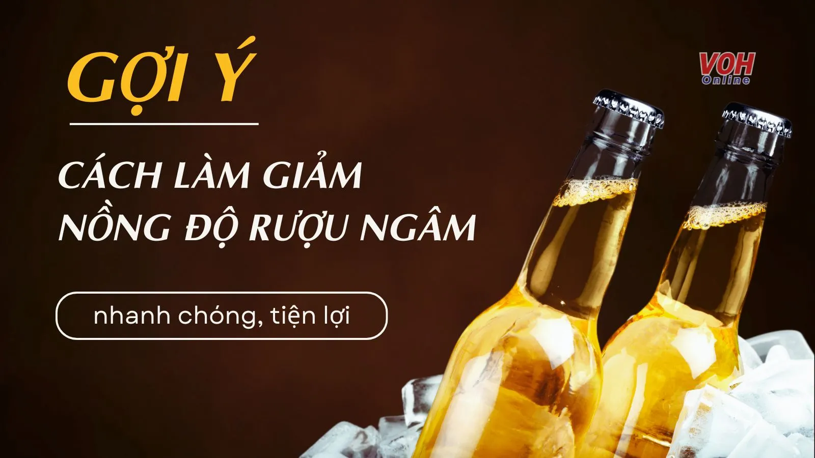  4 cách làm giảm nồng độ rượu ngâm nhanh và đơn giản