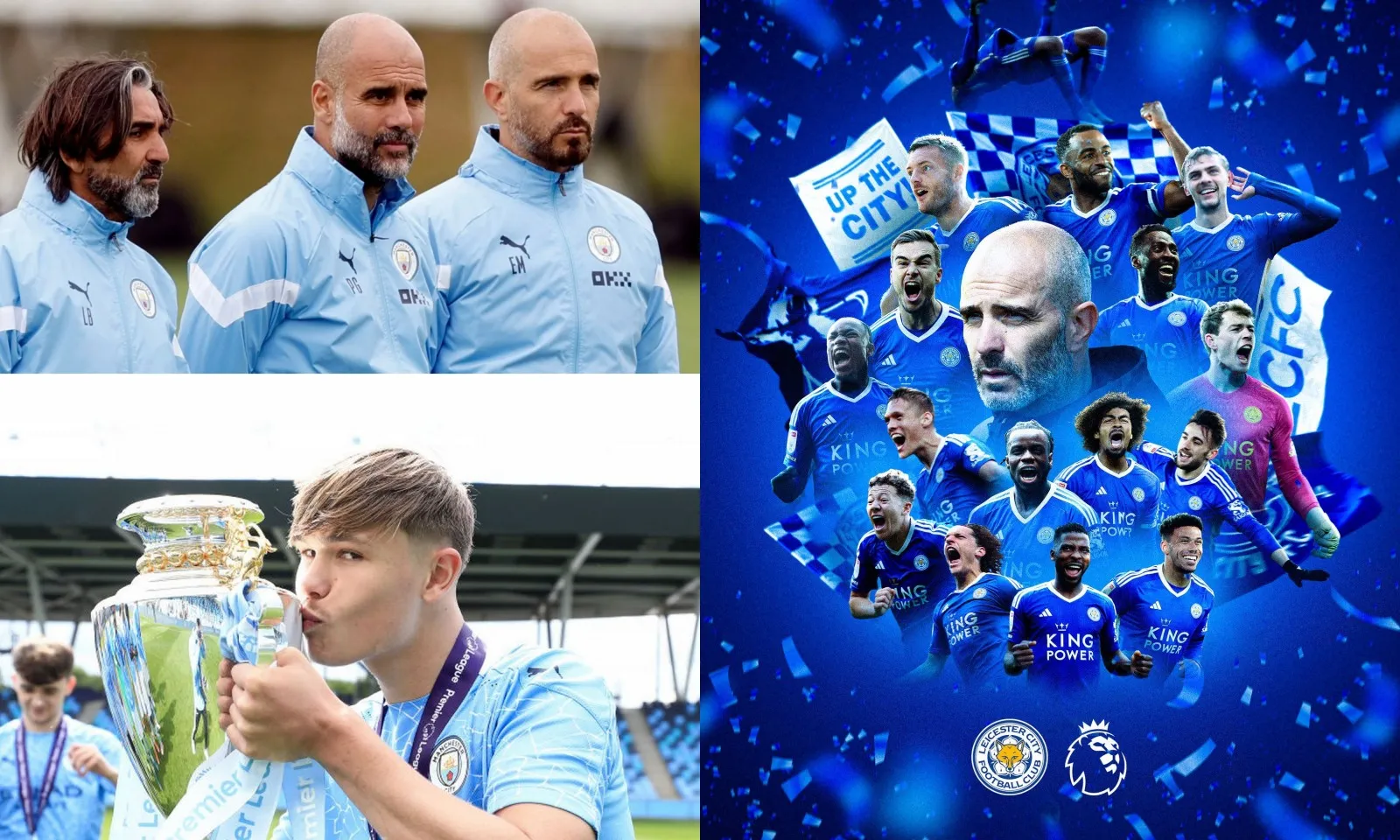 Man City in dấu ấn giúp Leicester tái xuất Ngoại hạng Anh