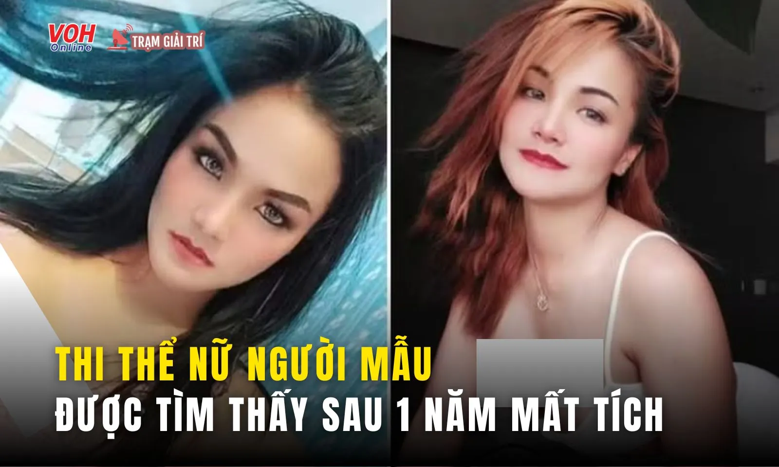 Thi thể nữ cựu mẫu được tìm thấy sau 1 năm mất tích