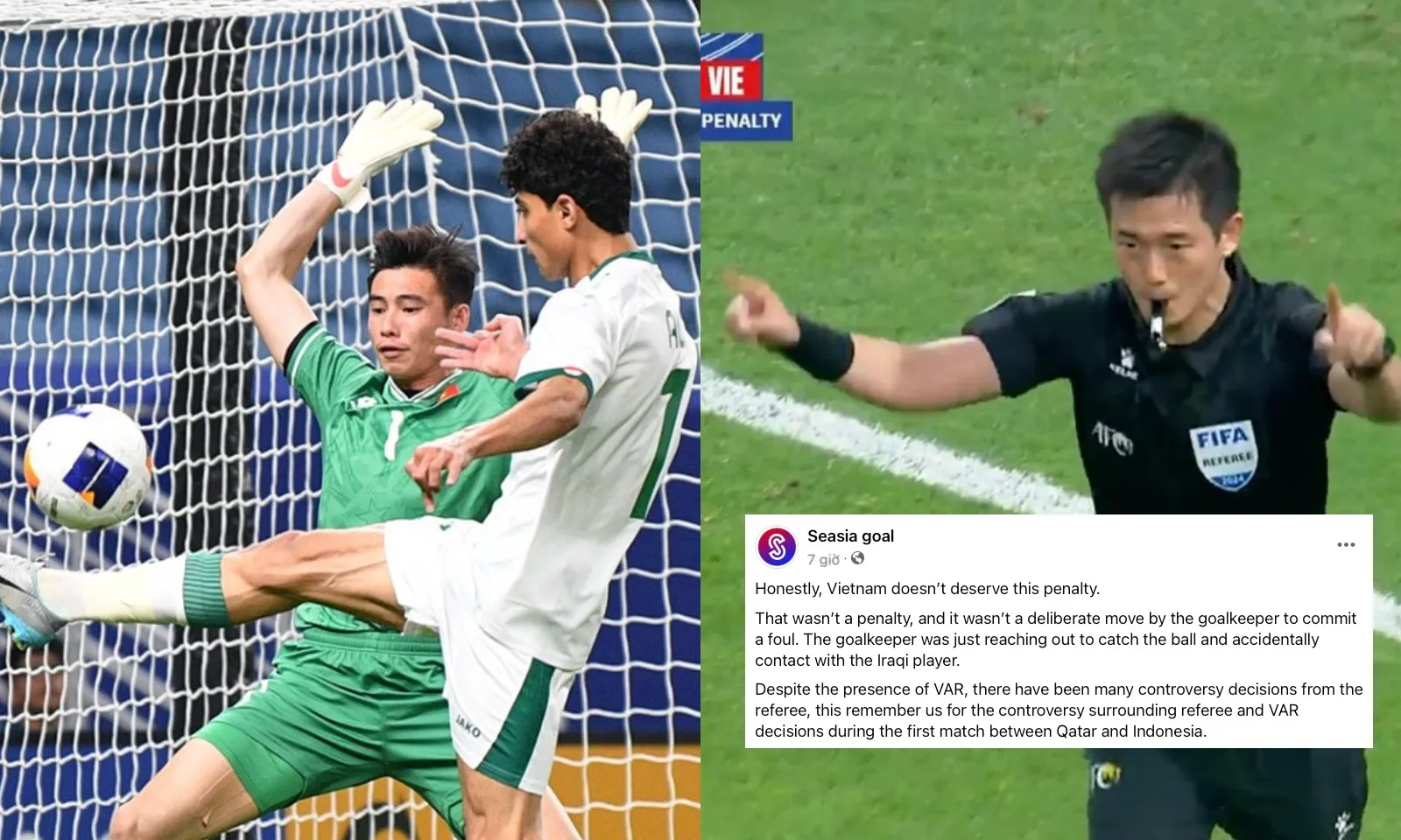 Truyền thông Đông Nam Á bênh vực U23 Việt Nam: Đó không phải quả penalty