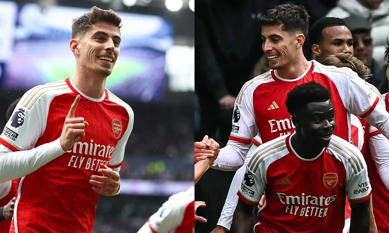 1 bàn thắng, 1 kiến tạo: Havertz thăng hoa, Arsenal tiếp tục mơ lật đổ Man City