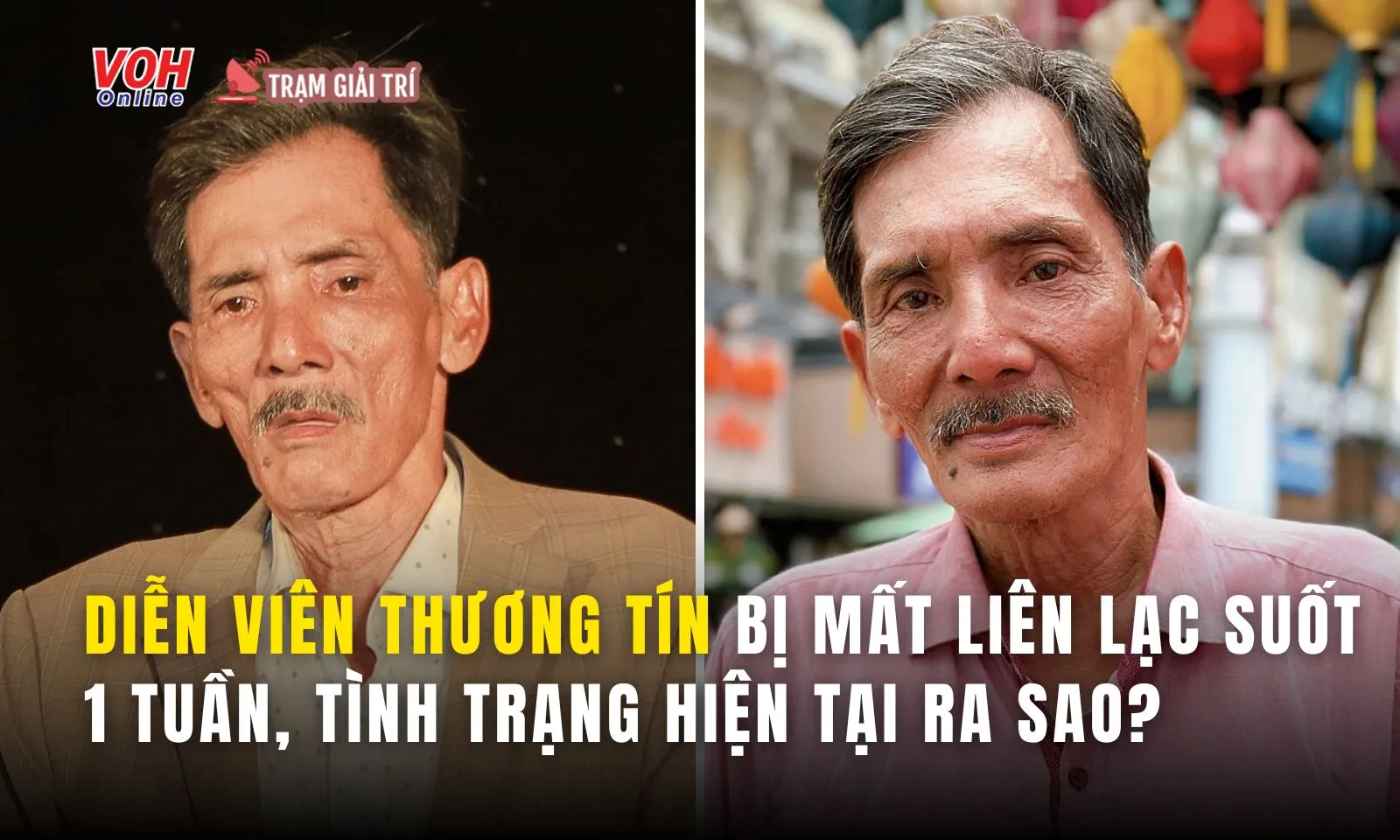 Diễn viên Thương Tín bị mất liên lạc suốt 1 tuần, tình trạng hiện tại ra sao?