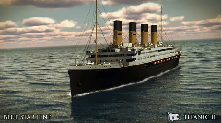 Một tỷ phú muốn đóng phiên bản thứ hai của tàu Titanic