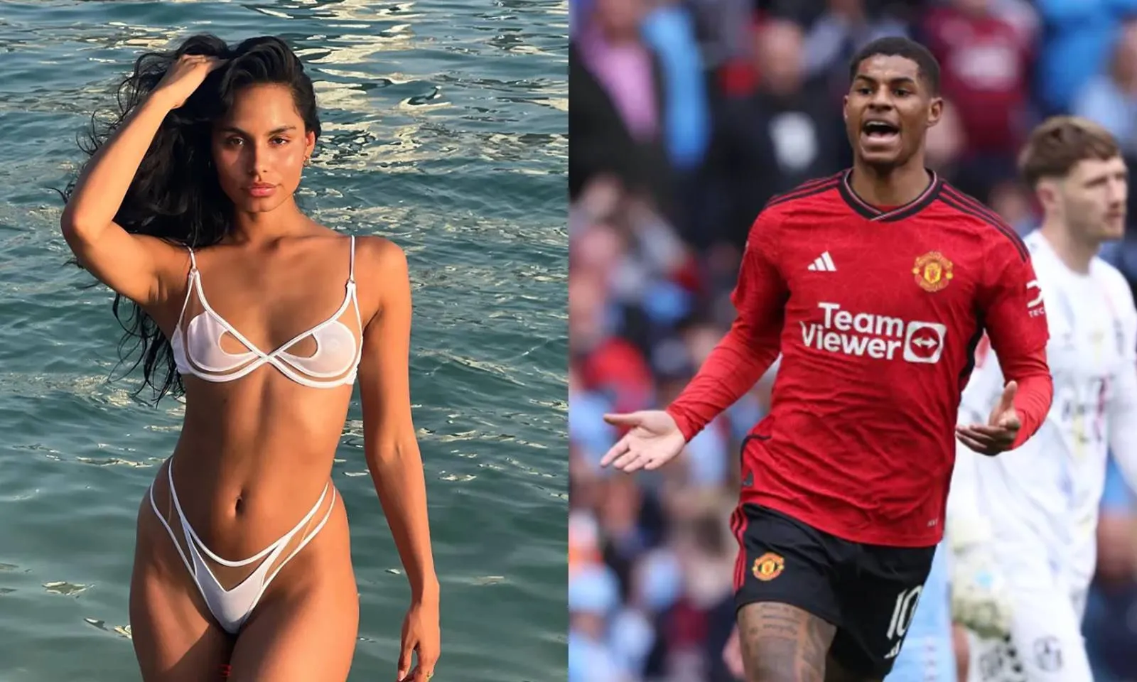 Đang sa sút phong độ vẫn mải mê hẹn hò siêu mẫu, Rashford bị truyền thông Anh châm biếm