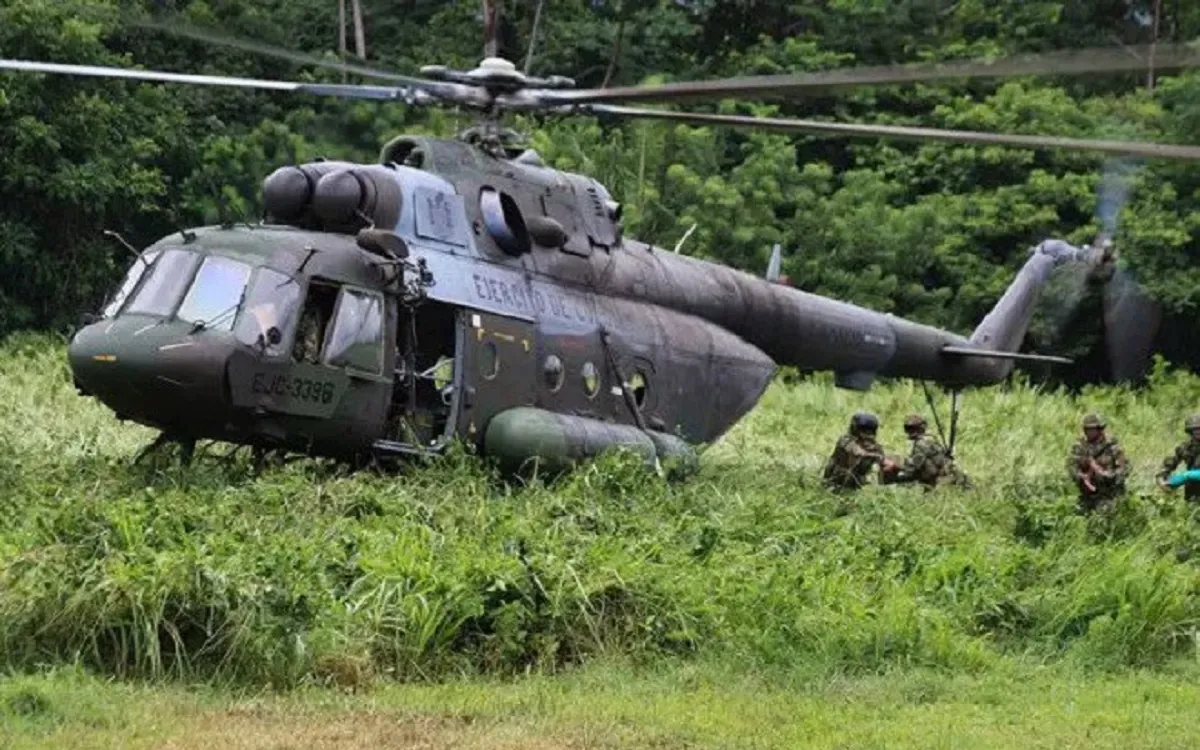 Truc thăng Mi-17 cua quan đoi Colombia Army Recognition