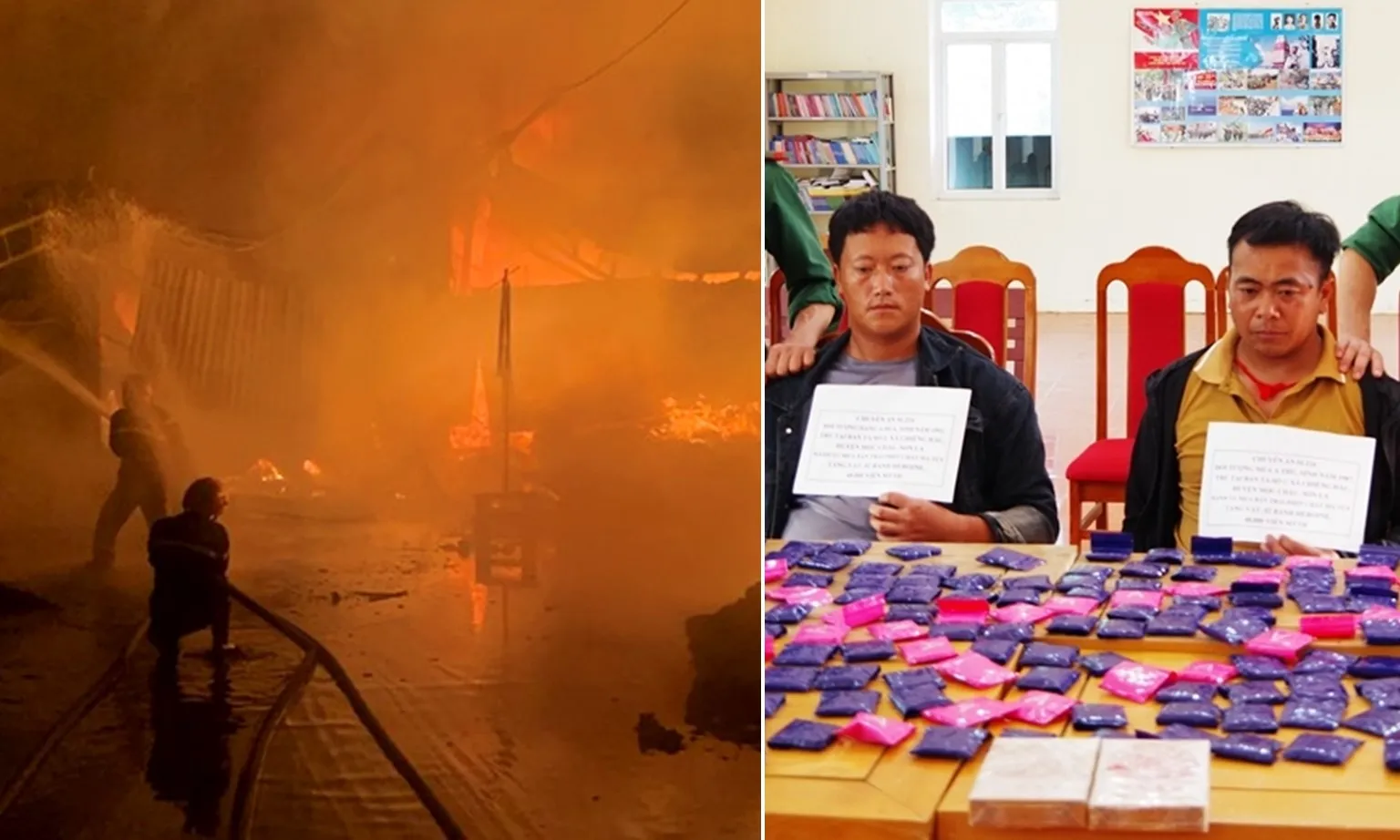 Điểm tin chiều 2/5: Cháy lớn kho phế liệu ở An Giang | Bắt 2 đối tượng mua bán ma túy số lượng lớn
