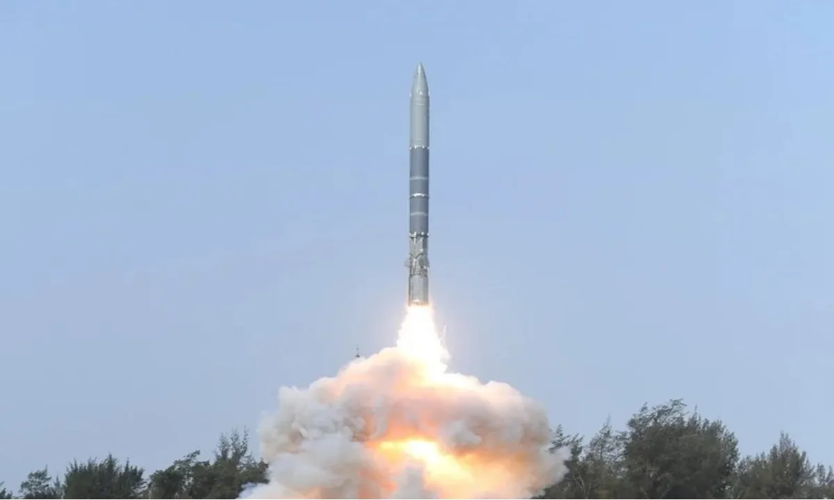 Ấn Độ vừa thử nghiệm tên lửa siêu thanh hỗ trợ phóng ngư lôi