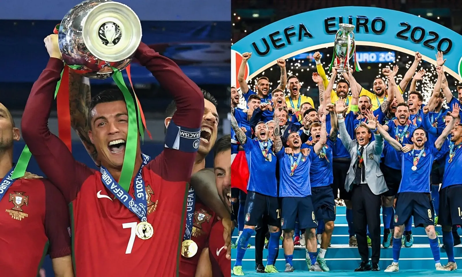 Những trận cầu kinh điển tại các Vòng chung kết EURO: Cái kết đẹp của Ronaldo | Niềm vui tuyển Ý