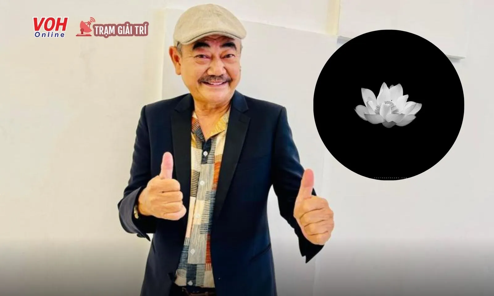 NSND Việt Anh gây tranh cãi với phát ngôn: Dị ứng ai dùng hình sen trắng khi người thân mất 