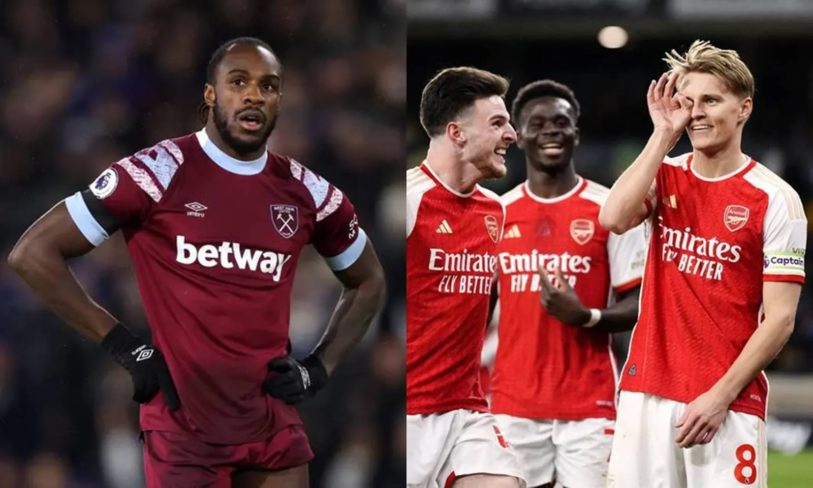 Sao West Ham hứa giúp Arsenal vô địch bằng cách ngáng chân Man City