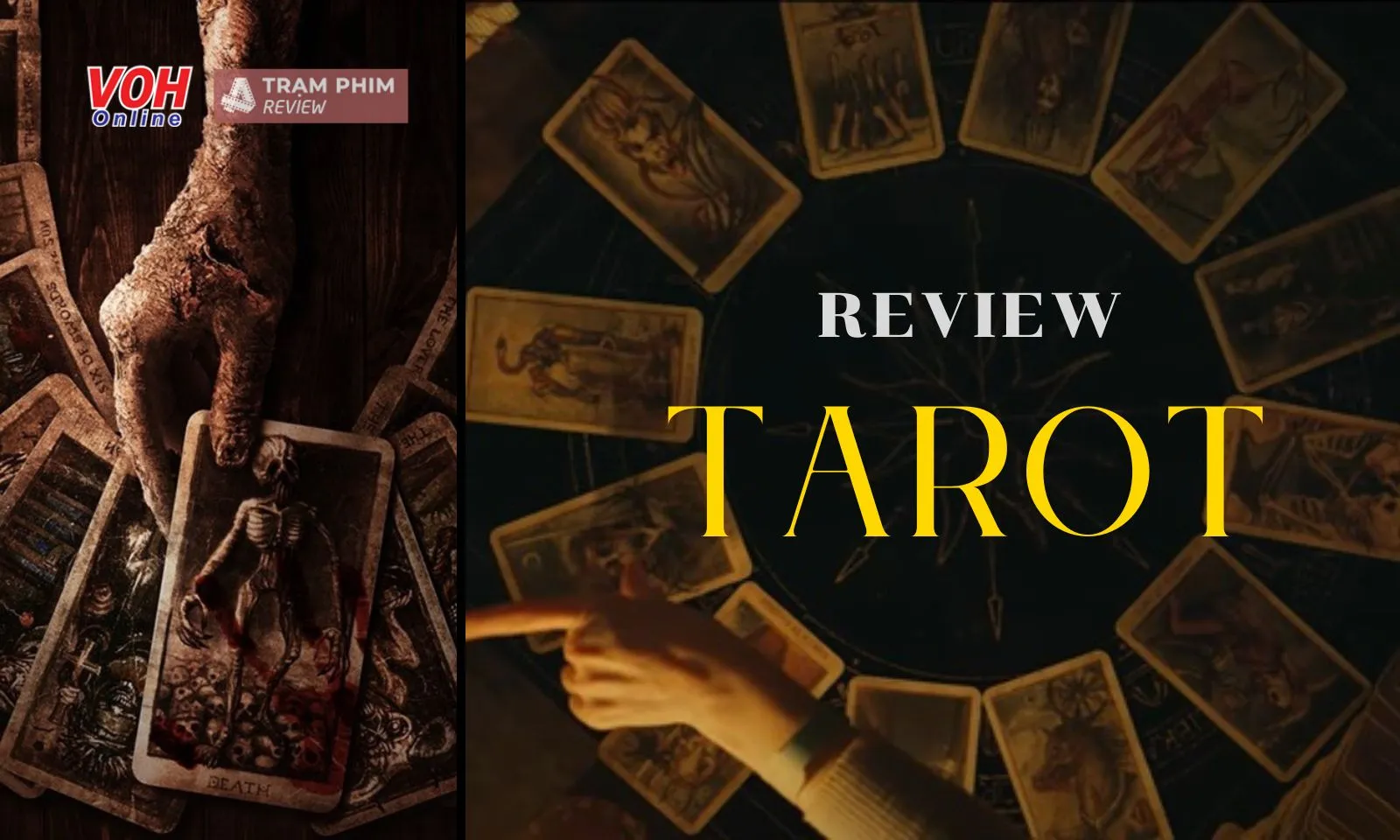 Review phim Tarot: lần đầu tiên bói bài Tarot xuất hiện trên màn ảnh rộng