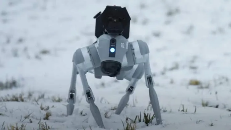 Chó robot phun lửa điều khiển từ xa được bán đại trà