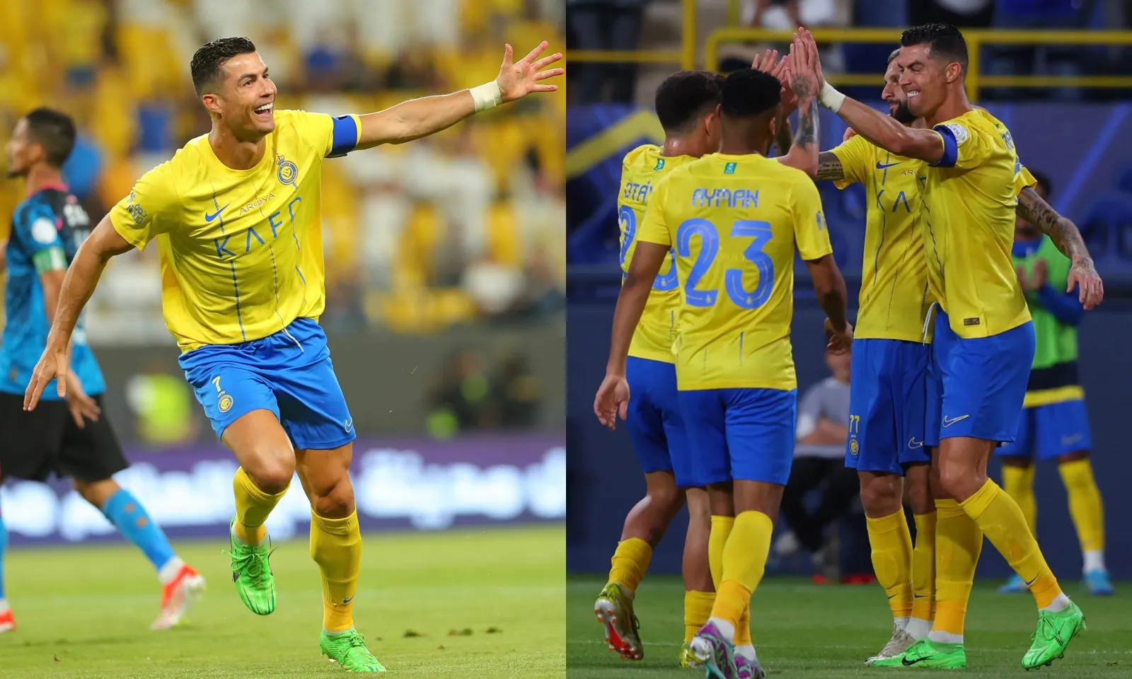 Ronaldo bùng nổ lập hat-trick hoàn hảo, Al Nassr đại thắng bằng tỷ số set tennis