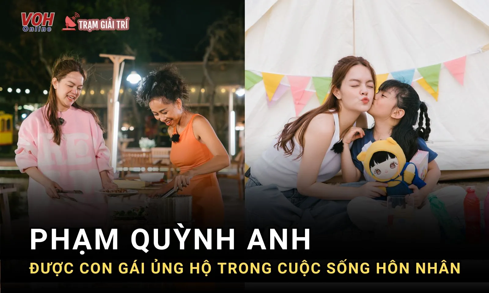 Con gái là hậu phương vững chắc giúp Phạm Quỳnh Anh yên tâm tiến thêm bước nữa