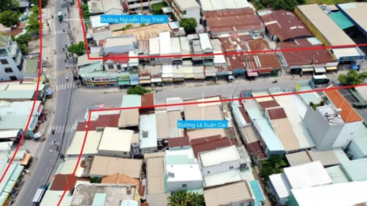 Điểm cuối dự án mở rộng đường Lã Xuân Oai sẽ giao với đường Nguyễn Duy Trinh. 