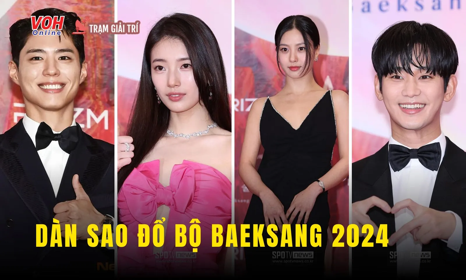 Dàn sao đổ bộ lễ trao giải Baeksang 2024: Kim Soo Hyun, Krystal quá cuốn