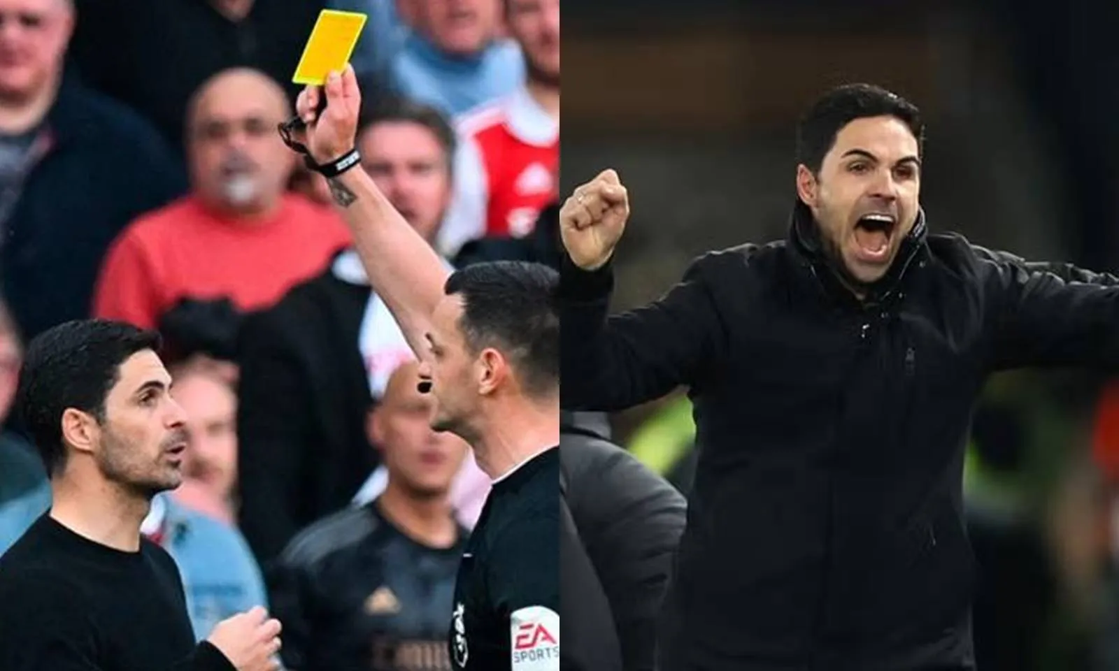 Arteta có nguy cơ bị cấm chỉ đạo Arsenal ở vòng cuối Ngoại hạng Anh