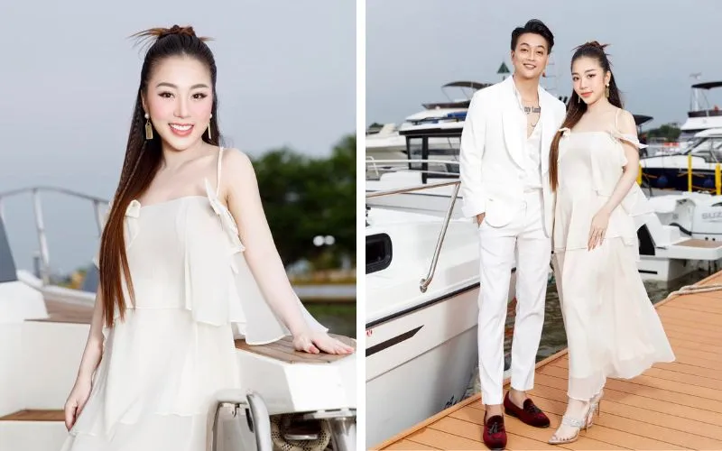 Titi (HKT) và vợ _săn rồng_ thành công, giới tính em bé được tiết lộ1