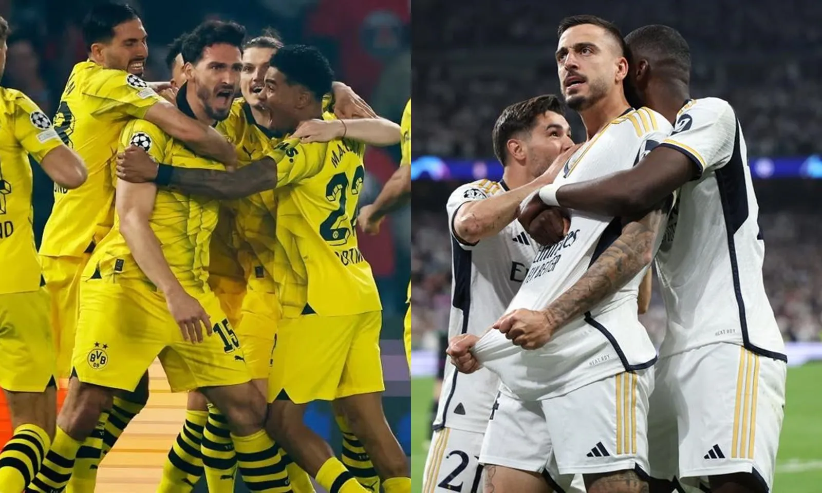 Chung kết Cúp C1 giữa Dortmund vs Real Madrid diễn ra khi nào? Xem Chung kết C1 ở đâu?