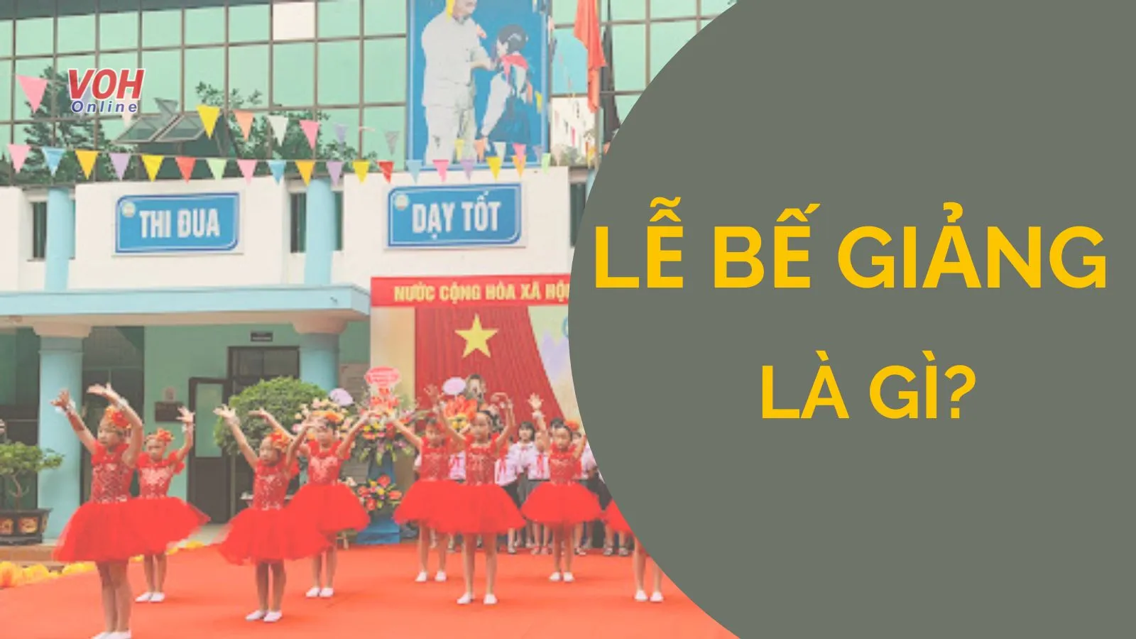 Bế giảng là gì? Những hoạt đồng trong ngày bế giảng