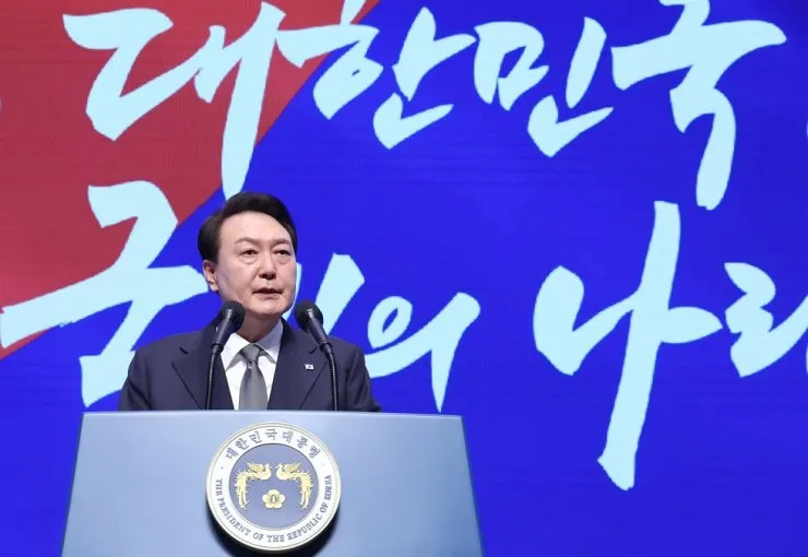Tổng thống Hàn Quốc phát biểu nhân ngày độc lập 158 - Ảnh The Korea Times