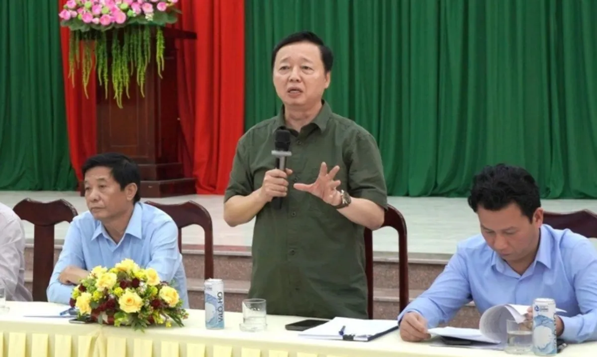 Phó Thủ tướng Trần Hồng Hà: Ưu tiên nguồn cung cấp cát cho các dự án