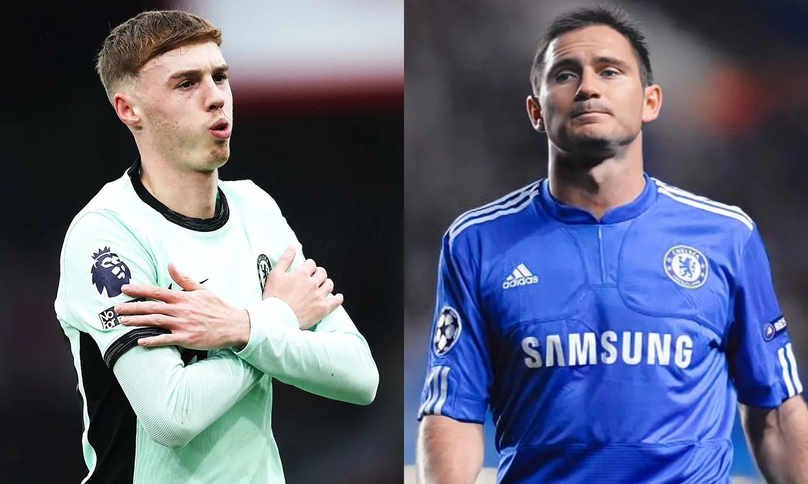 Không thể ngăn cản, Palmer sánh ngang huyền thoại Lampard