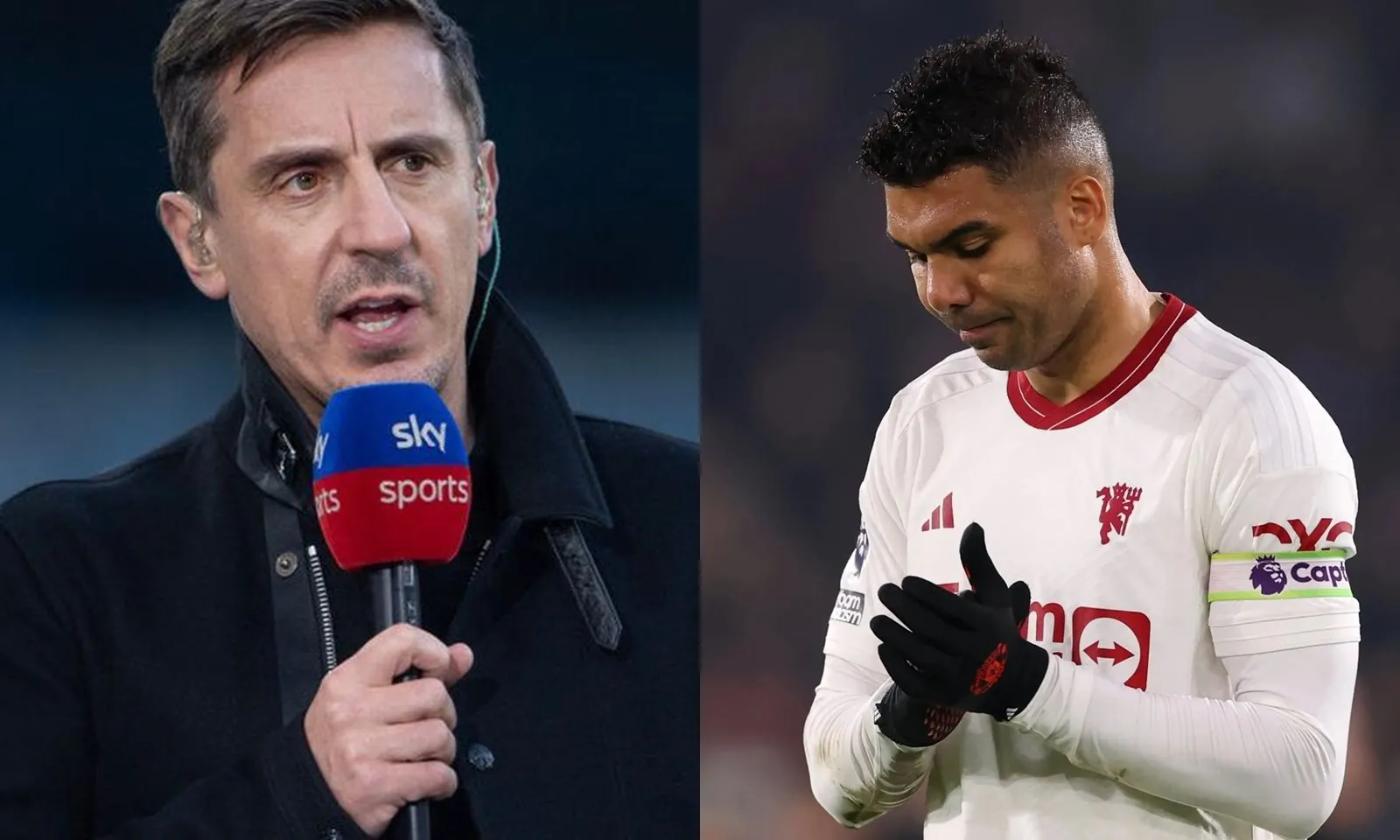 Gary Neville: “Casemiro không xứng đáng bị chỉ trích như vậy tại MU”  