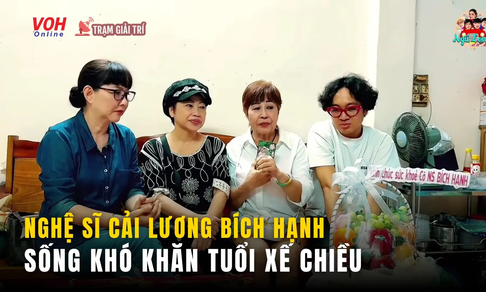 Nghệ sĩ cải lương Bích Hạnh sống khổ, lủi thủi một mình ở tuổi 71