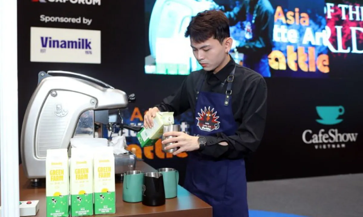 Vinamilk đồng hành cùng các barista tại cuộc thi quốc tế Asia Latte Art Battle