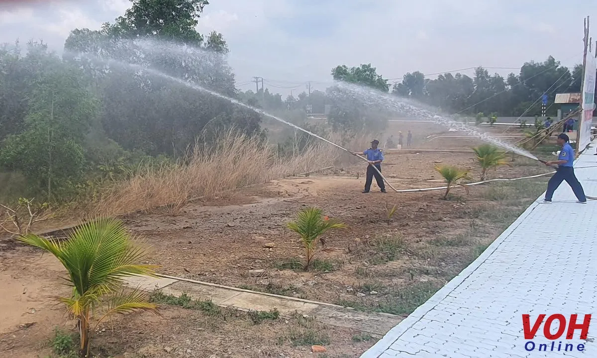 Công ty WVS-LA: Mỗi công nhân viên là một “chiến sĩ” phòng cháy chữa cháy