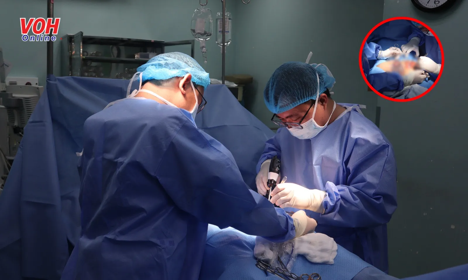 Cứu chữa thành công người đàn ông bị heo táp rách cơ quan sinh dục