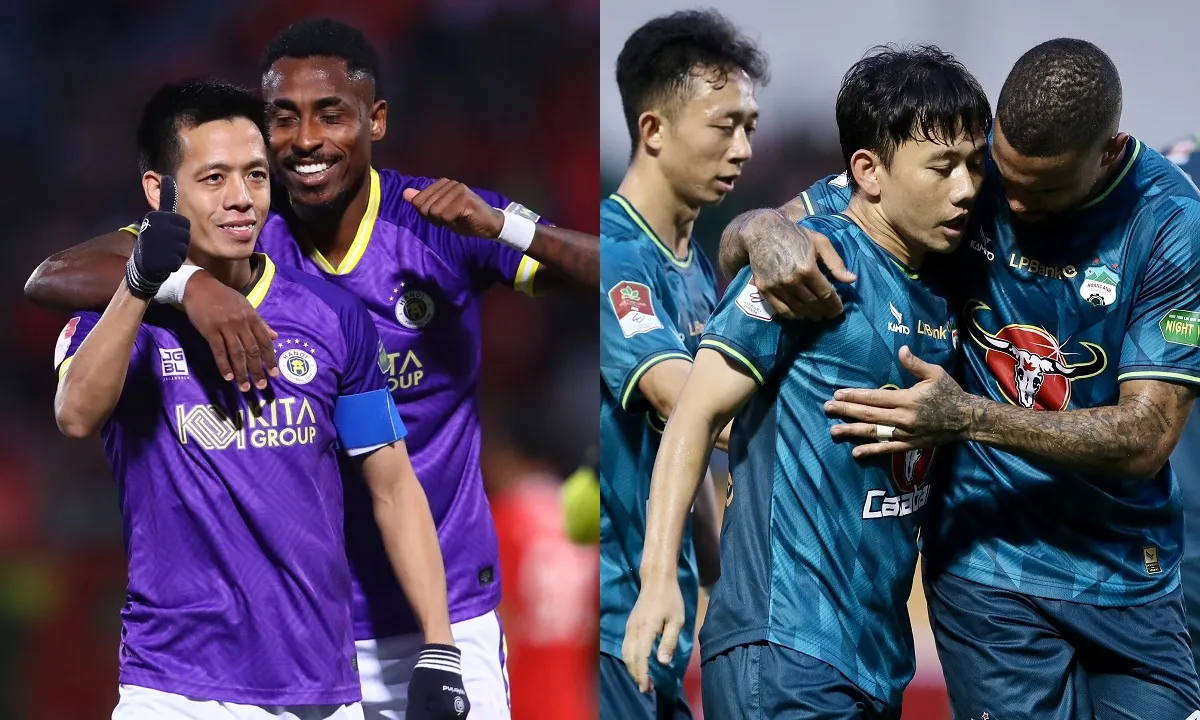 Lịch thi đấu V-League 2023/2024 hôm nay: Hà Nội vs HAGL (19h15 ngày 17/05)