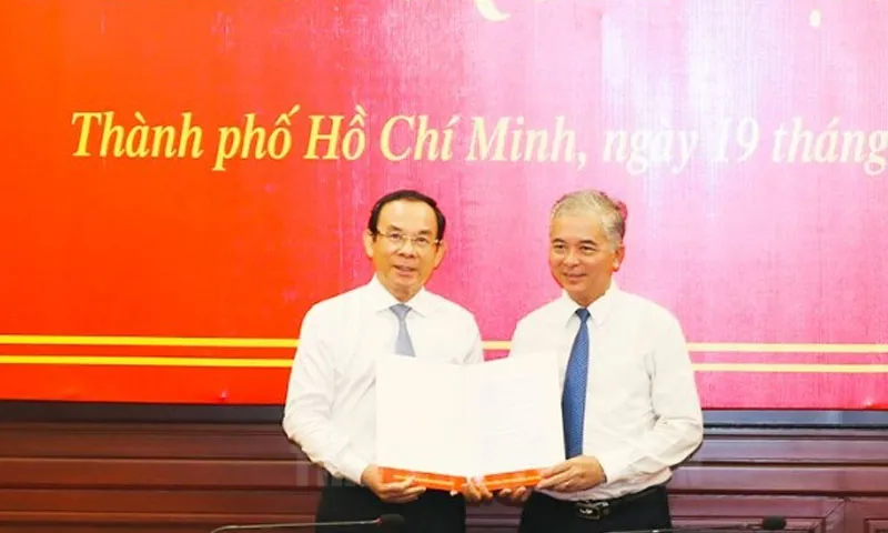 Ông Ngô Minh Châu được điều động làm Trưởng Ban Nội chính Thành ủy TPHCM