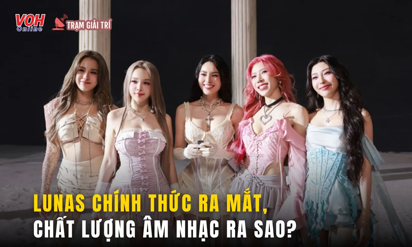 LUNAS ra mắt với Moonlight, đem làn gió mới đến Vpop 