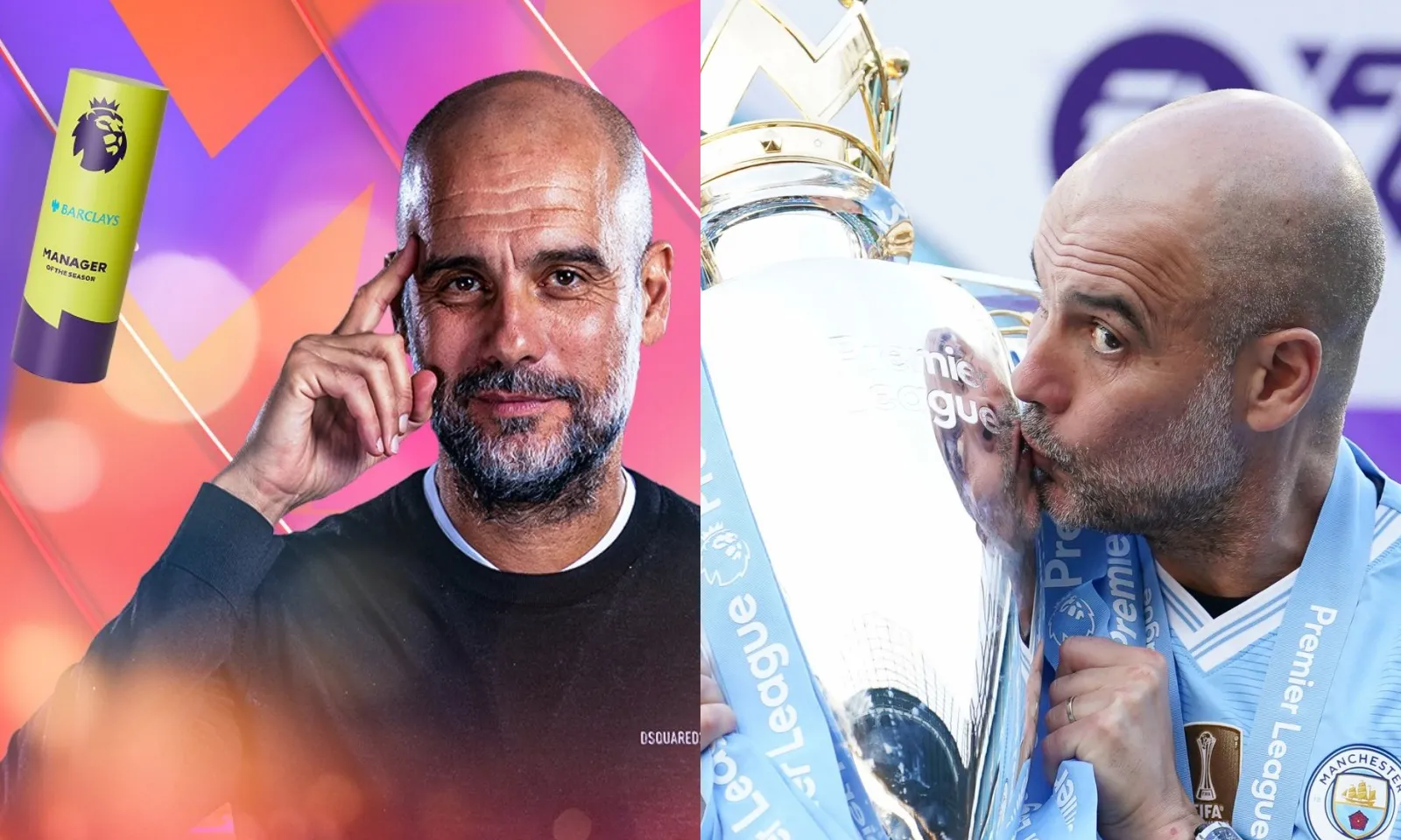 Pep đánh bại cả Arteta lẫn Klopp, ẵm giải HLV xuất sắc nhất Ngoại hạng Anh