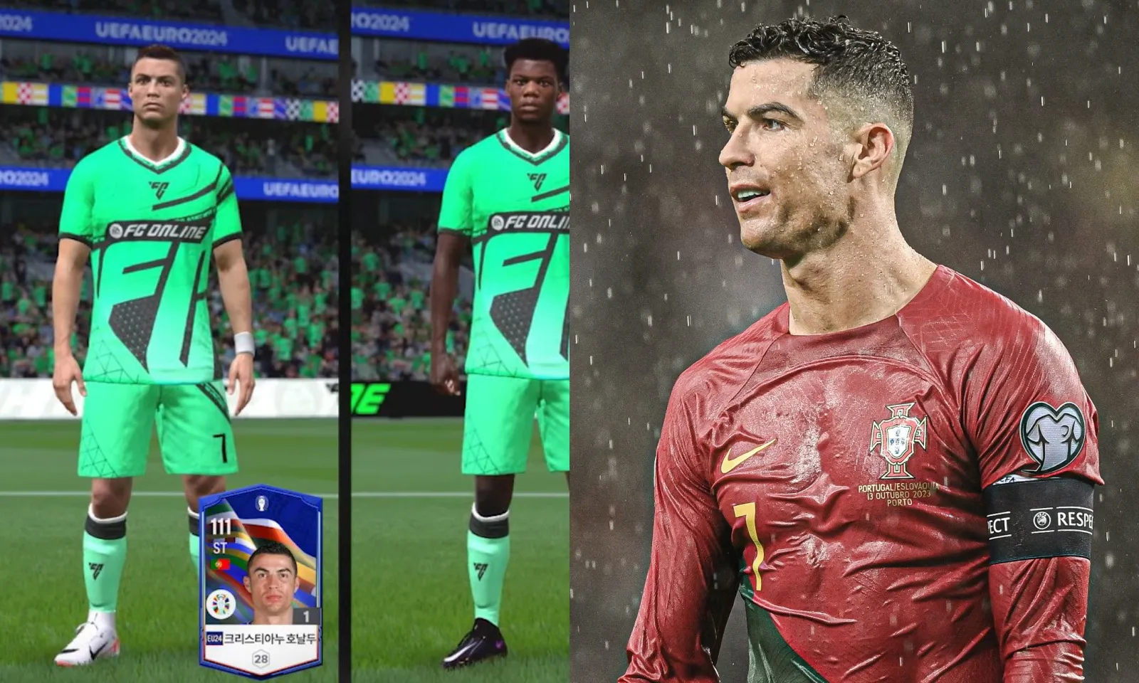 FC Online ra mắt mùa thẻ riêng cho EURO 2024: Chỉ số Ronaldo kém đồng đội Bồ Đào Nha