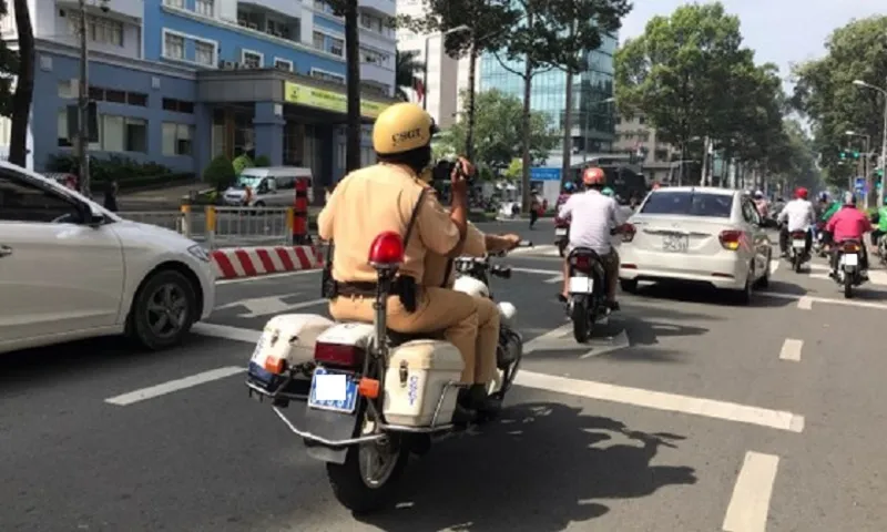 Hơn 13.400 thông báo “phạt nguội” đã gửi tới chủ xe máy