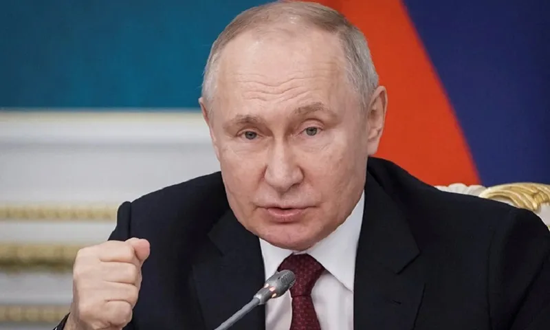 Tổng thống Nga Vladimir Putin - RE