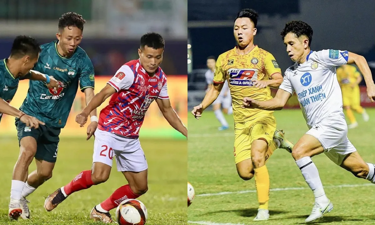 Link xem trực tiếp V-League 2023/2024 vòng 21: TPHCM vs HAGL | Thanh Hóa vs Nam Định