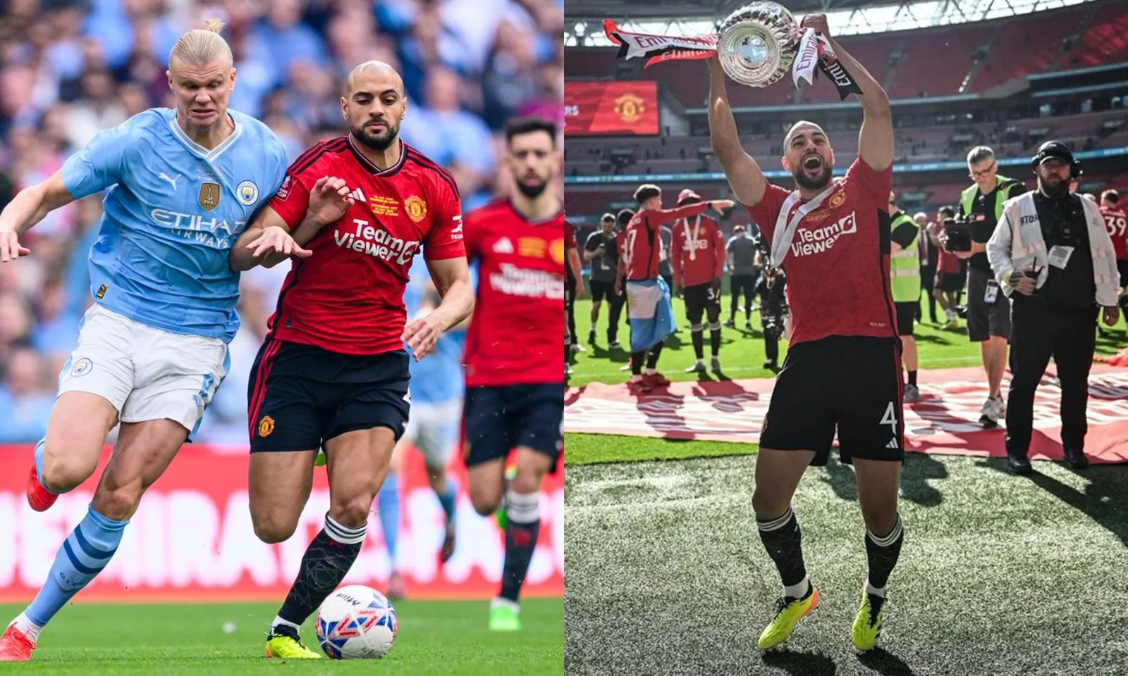 2 tắc bóng, 2 giải vây: “Gattuso 2.0” của MU cày nát tuyến giữa Man City 