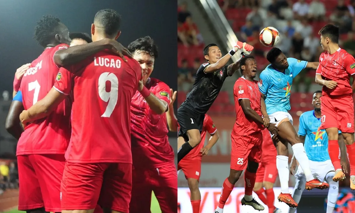 Hải Phòng thắng để áp sát tốp 3, đẩy Hà Tĩnh rơi xuống suất đá play-off trụ hạng