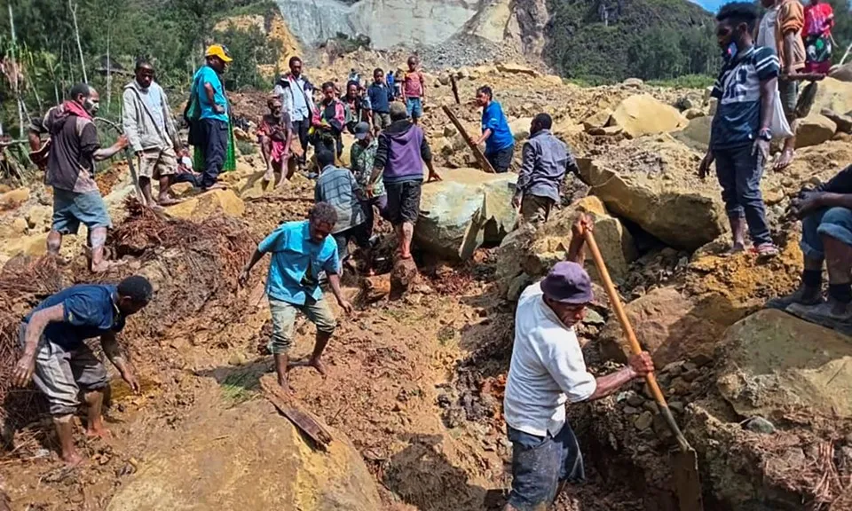 Papua New Guinea: Ước tính 2.000 người bị chôn sống trong trận lở đất