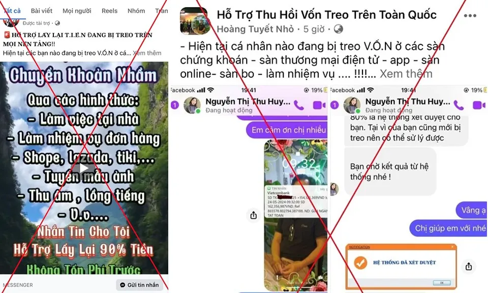 Bị lừa liên tiếp hai lần vì sập bẫy “hỗ trợ thu hồi vốn treo”