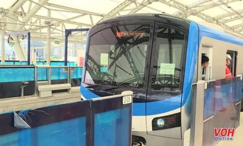 Metro số 1 Bến Thành - Suối Tiên vận hành thử 100% công suất, sẵn sàng ngày khai trương