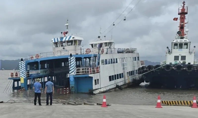 Sự cố phà ra Cát Bà bị chìm: Đang điều tra nguyên nhân