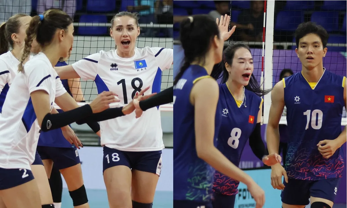 Kazakhstan tái ngộ tuyển bóng chuyền nữ Việt Nam tại Chung kết AVC Challenge Cup 2024