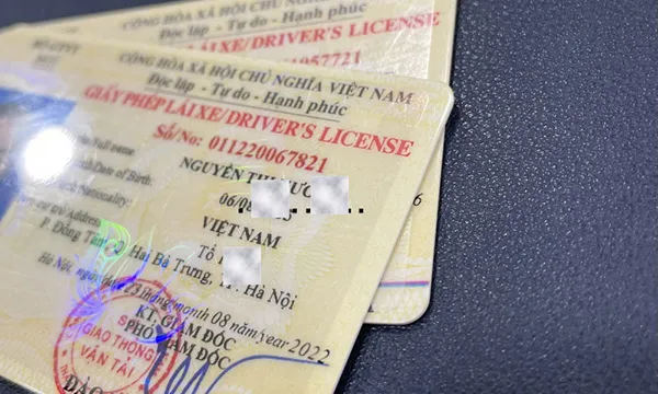 6 trường hợp bị thu hồi bằng lái xe từ 1 6
